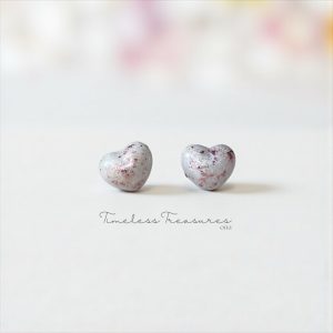 Heart Earring Set