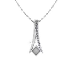 Overstock 13 silver pendant