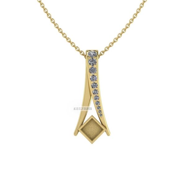 Overstock 10  gold pendant