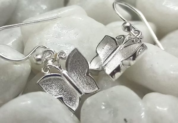 Overstock 18 butterfly earrings